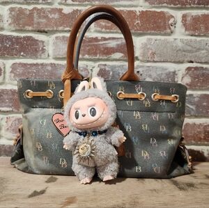 Labubu Sun & Moon Pendant Beaded Necklace